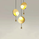 Axyaa Stainless Steel Pendant Light - Modern Dining Room Bar Bedroom Hanging Lamp