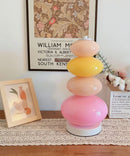 Axyaa Candy Glass Art LED Floor Lamp for Bedroom & Study Room