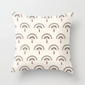 Axyaa Mid Century Geometry Abstract Pillow Case for Home Sofa Decor
