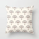 Axyaa Mid Century Geometry Abstract Pillow Case for Home Sofa Decor