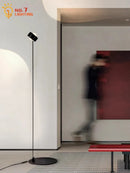 Axyaa Minimalist LED Floor Lamp with Induction Dimming - Modern Design for Living Room