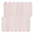 Axyaa 3D Fish Scale Tile Stickers, Matte Finish, Waterproof for Kitchen Bathroom Walls