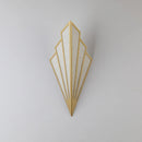 Axyaa Fan-shaped LED Wall Lamp for Bedroom Living Room Corridor Sconces