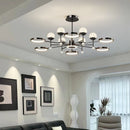 Axyaa Modern Dine Room Pendant Lights LED Chandelier Ceiling Lamp