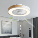 Axyaa Ceiling Fan Light with Remote Control, Dimmable, 3 Color, Low Profile