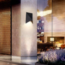 Outdoor Waterproof LED Wall Lamps Aluminum Black White Wall Light by Axyaa