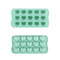 Axyaa 15-Hole Heart-Shaped Chocolate Silicone Mold for Baking and Candy Making
