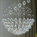 Axyaa Modern Spiral LED Crystal Chandelier for Living Room, Bedroom, Hotel