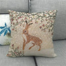 Easter Bunny Eggs Printed Pillow Covers 45x45cm - Axyaa Easter Decorations
