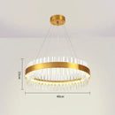 Axyaa Crystal Chandelier: Modern Luxury for Home, Villa, and Living Room