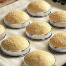 Axyaa Stainless Steel Muffin Rings - Non Stick Cake Cookie Mold