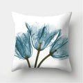 Axyaa Floral Print Polyester Pillow Cover for Home & Office Décor