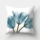 Axyaa Floral Print Polyester Pillow Cover for Home & Office Décor