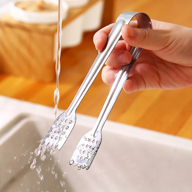 Axyaa Stainless Steel Food Clip - Multi-Use Kitchen Tongs