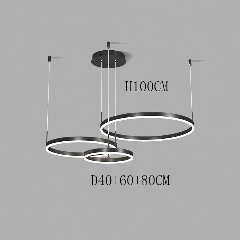 Axyaa Nordic Pendant Lamp for Dining Room Indoor Lighting