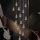Axyaa Bubble Acrylic Pendant Light, Modern Integrated LED Ceiling Lamp
