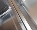 Axya Stainless Steel Oven Tray BBQ Dish Japanese Cafeteria Storage Tray