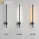 Axyaa Modern LED Long Wall Lamp with Built-In Switch for Home Decor