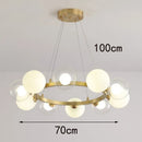 Axyaa LED Ceiling Lamp Chandelier Modern Interior Lighting Pendant Lights Home Decor