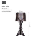 Axyaa Baroque Ghost Table Lamp: Modern, Creative, Transparent Floor Lamp for Bedroom or Balcony