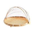 Bamboo Mesh Basket with Anti-Mosquito Net by Axyaa