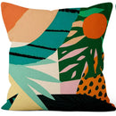 Axyaa Tropical Pattern Decorative Pillow Covers for Sofa Bedroom Car