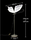 Axyaa Wedding Butterflies LED Floor Lamp - Romantic Lace Hotel Party Light