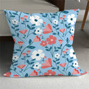 Axyaa Small Daisy Leaves Cushion Cover - Home Decor Pillowcases