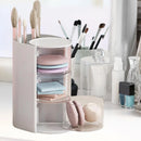 Axyaa Beauty Egg Storage Organizer Rotating Makeup Display Case