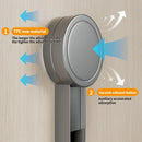 Axyaa Strong Suction Cup Hook Towel Rack for Bathroom and Kitchen