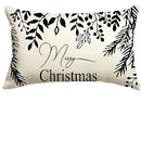Axyaa Winter Snowflake Pillowcase 40X60cm - Festive Christmas Decor for Sofa