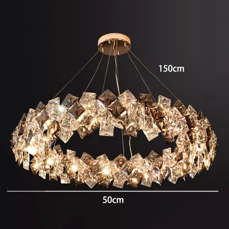 Modern Nordic Chandelier by Axyaa: Pendant Lights for Dining Room, Lustre Hanging Lamps, Indoor Ceiling Fixture