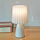 Axyaa Ceramic LED Bedside Lamp - Warm LED Night Light