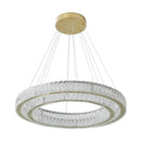 Axyaa High-End Crystal Pendant Chandelier: Luxury Modern Home Lighting