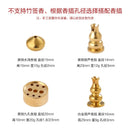 Axya Brass Incense Holder Zen Tea Ceremony Ornament Zen Incense Burner