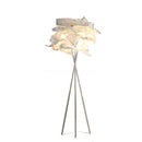 Axya Cloud Paper Floor Lamp with LED Artistic Lighting for Living Room and Bedroom