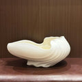 Ceramic Shell Flowerpot Vase by Axyaa - Garden & Home Decoration Essentials