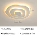 Axyaa Nordic LED Ceiling Light: Minimalist Modern Design Geometric Master Bedroom Light