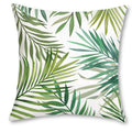 Axyaa Tropical Leaf Pattern Throw Pillow Covers for Sofa, Bedroom, Car