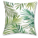 Axyaa Tropical Leaf Pattern Throw Pillow Covers for Sofa, Bedroom, Car