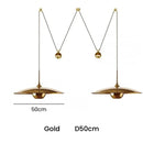 Axyaa LED Pendant Lighting Lamp Adjustable Hanging Bedroom Dining Room Fixture