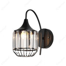 Axyaa LED Crystal Wall Lamp for Living Room Bedroom Decor