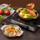 Axyaa Stainless Steel Seafood Rice Pot with Handle, Korean Ramen Cookware