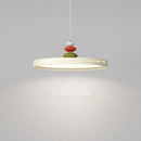 Axyaa Cream Style Swing Arm Pendant Light for Dining Room