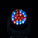 Axyaa Big Bees Eyes Moving Head Lighting - 2PCS 19x20W Beam & Wash Zoom