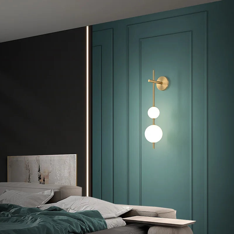 Axyaa Vertical Wall Lamp Sconce Light for Living Room Bedroom