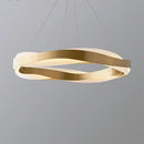 Axyaa Nordic LED Pendant Light Chandelier for Bedside Living Room Dining Bar