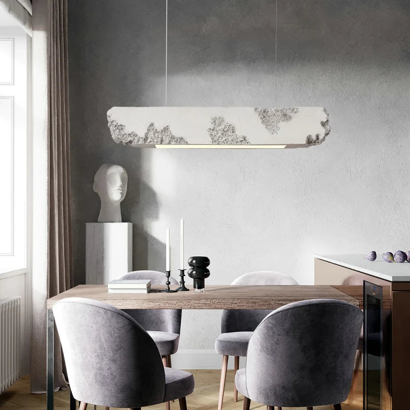 Axyaa Wabi-Sabi Pendant Light – Nordic LED Chandelier for Dining Room, Kitchen, and Bar