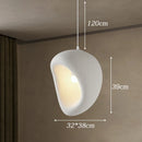Axyaa Modern Stair Chandelier Pendant Light - LED Ceiling Lamp for Living Room