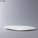 Axyaa 9.5" Ceramic Dinner Plate - Restaurant Quality Steak & Dessert Plate